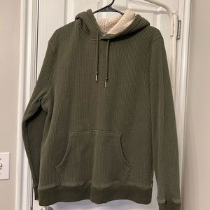 Fleece lined sweatshirt